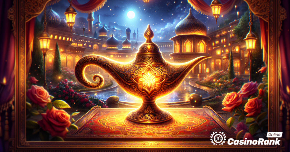 **Leiskitės į magišką arabų nuotykį su „Wizard Games“ žaidimo „Lucky Lamp“ žaidimo išleidimu**
