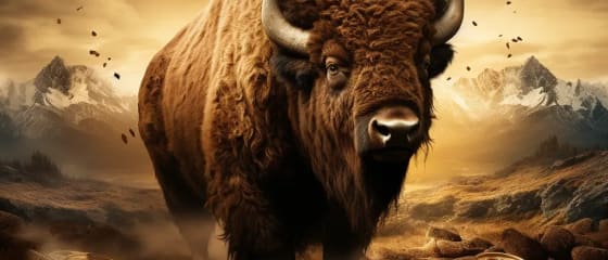 IeÅ¡kokite aukso neprijaukintose Amerikos lygumose laukiniuose laukiniuose bizonuose
