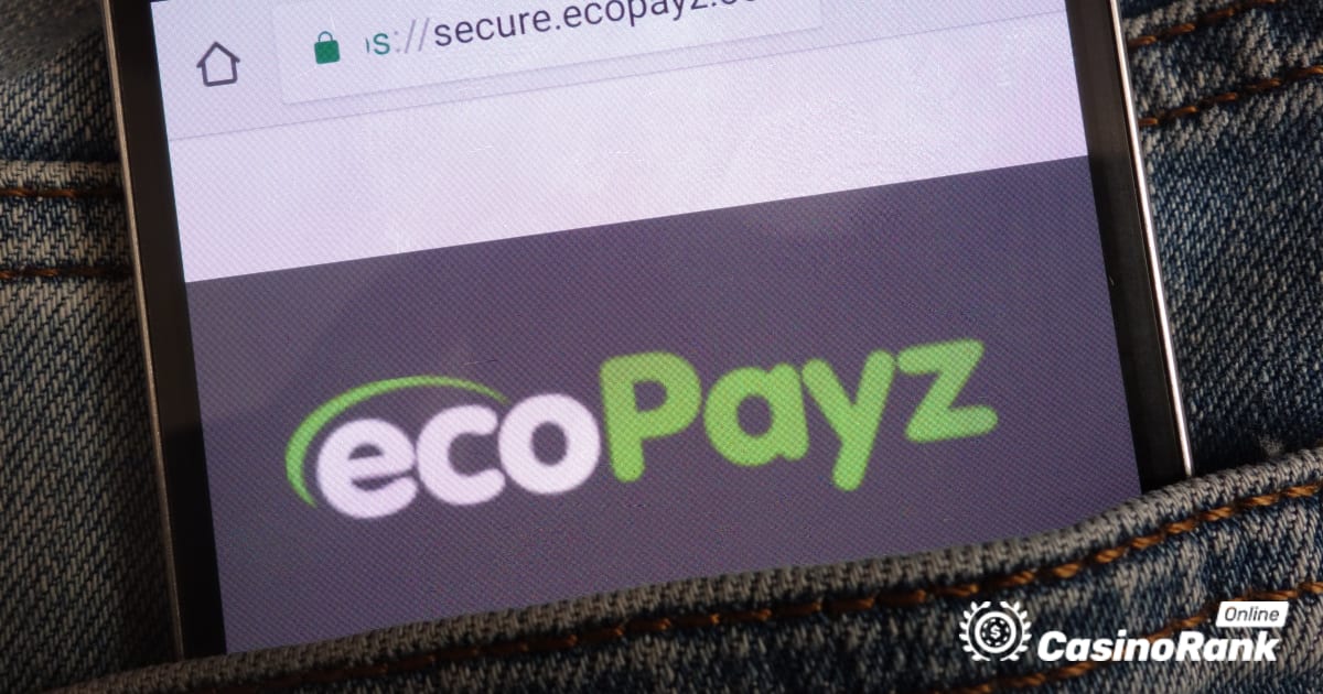 Ecopayz internetinio kazino įnešimams ir išėmimams