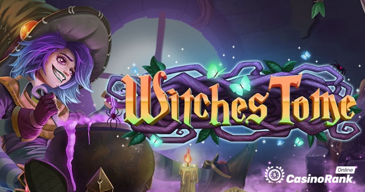 Laimėkite žavius ​​apdovanojimus Habanero's Witches of Tome lošimo žaidime