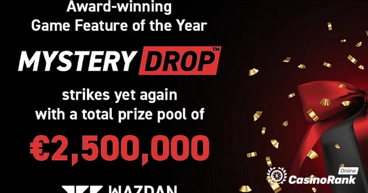 „Wazdan“ 2023 m. ketvirtojo ketvirčio reklaminį „Mystery Drop“ tinklą pristato