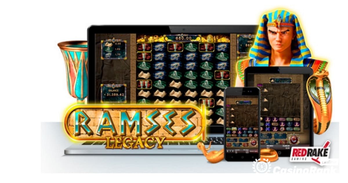 „Red Rake Gaming“ grįžta į Egiptą kartu su Ramses Legacy